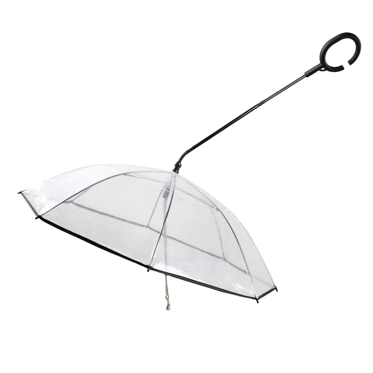Transparent Pet Supplies -Adjustable Pet Umbrella for Rainy Days- 70cm