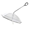 Transparent Pet Supplies -Adjustable Pet Umbrella for Rainy Days- 70cm