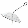 Transparent Pet Supplies -Adjustable Pet Umbrella for Rainy Days- 70cm