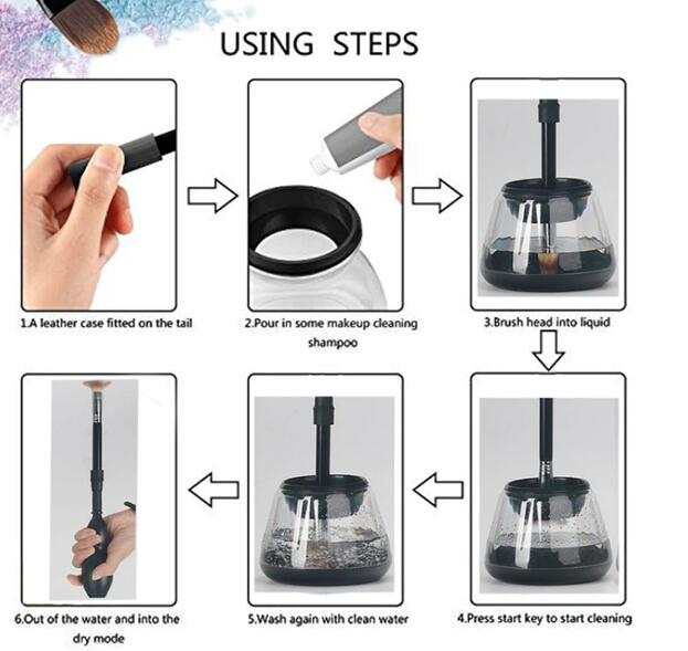 Electric Makeup Brush Cleaner