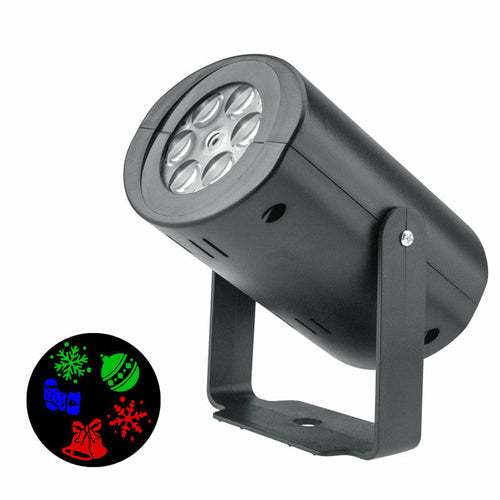 Christmas Pattern LED- Colorful Laser Projector for Festive Decoration