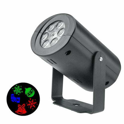 Christmas Pattern LED- Colorful Laser Projector for Festive Decoration