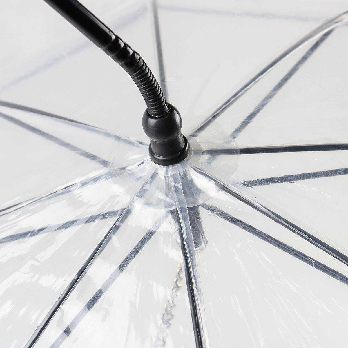Hot Selling Transparent Pet Supplies Adjustable Pet Umbrella