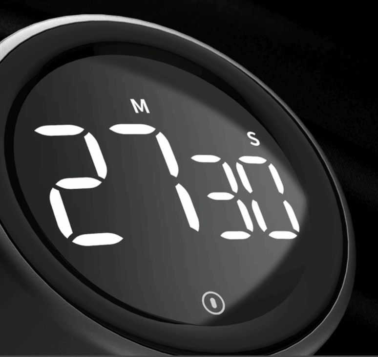 Magnetic Digital Timer For Kitchen Cooking Shower