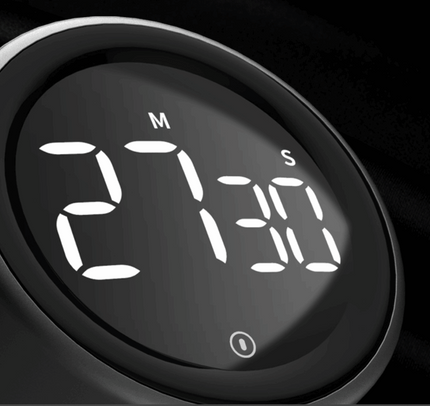 Magnetic Digital Timer For Kitchen Cooking Shower