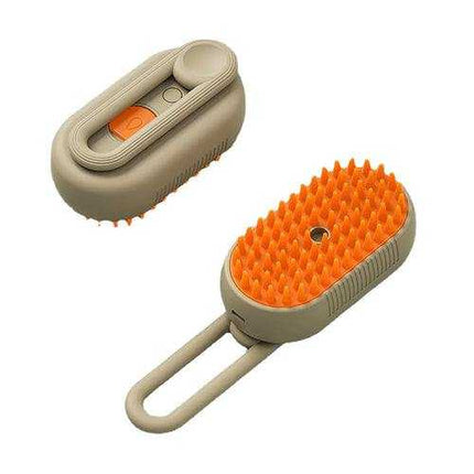 SteamyCat 3-in-1 Electric Grooming Brush