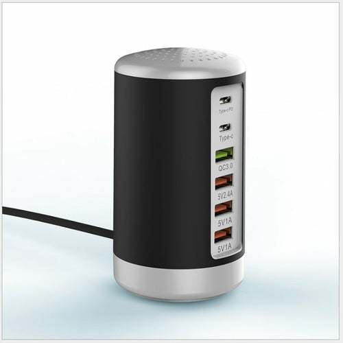 6-port Cylindrical Adapter