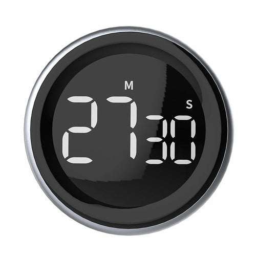 Magnetic Digital Timer with LED Display for Kitchen, Cooking & Shower 