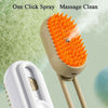 SteamyCat 3-in-1 Electric Grooming Brush