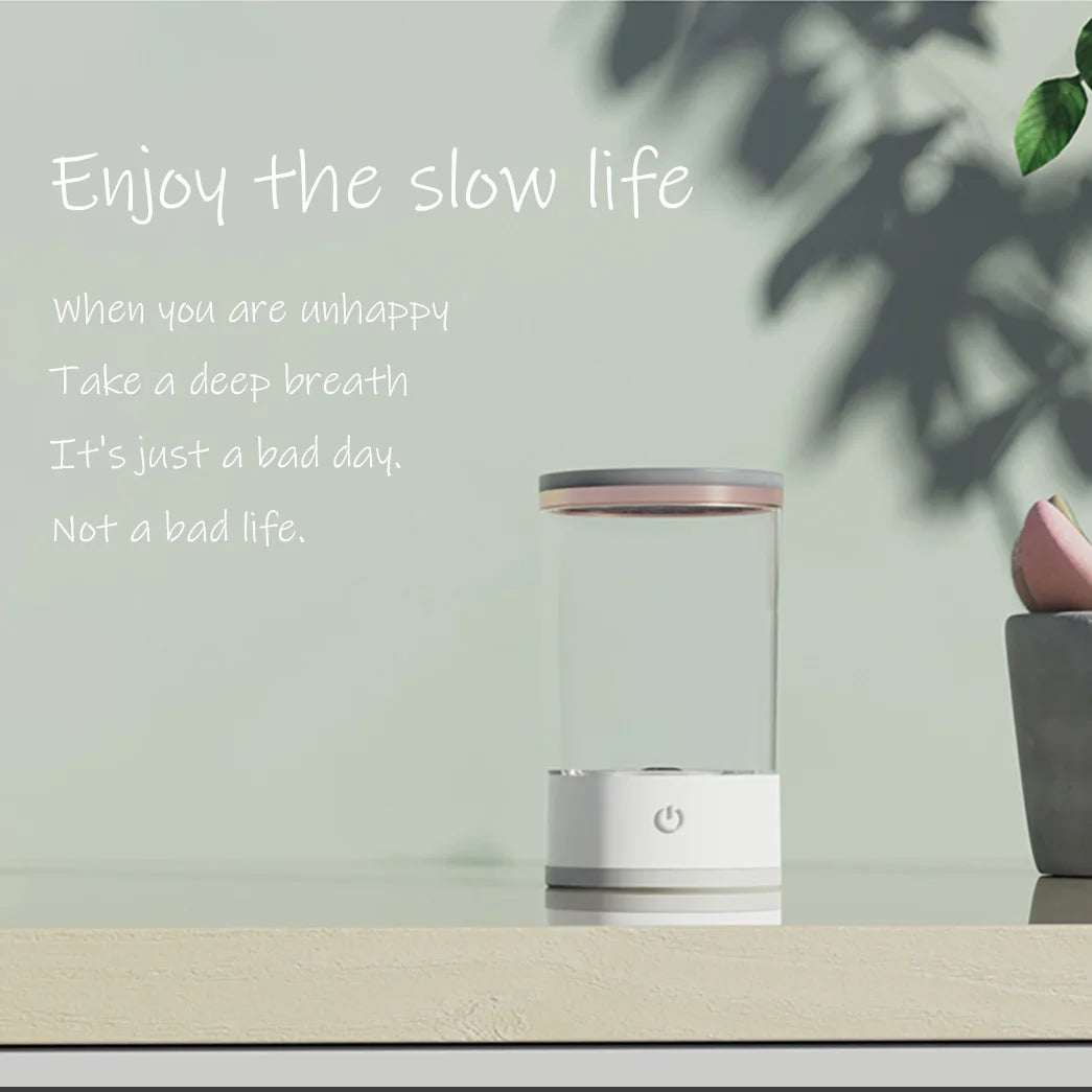 Brush cleaning device with text