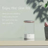Brush cleaning device with text