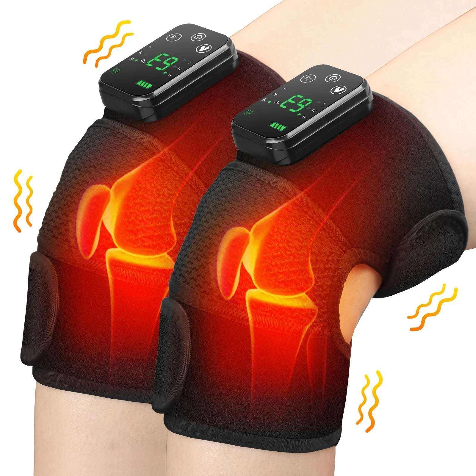 3-in-1 Thermal Massager for Knee, Shoulder & Elbow