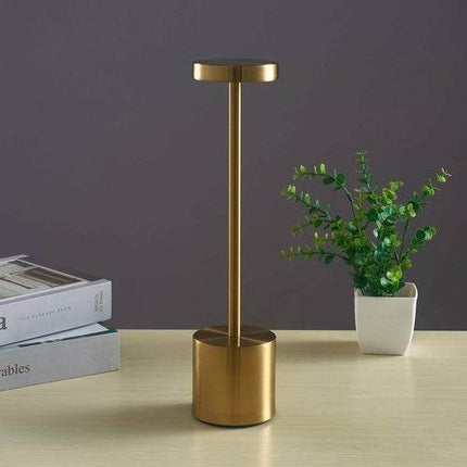 Nordic I-shaped Bedroom LED Touch Bar Lamp for Modern Home Decoration.