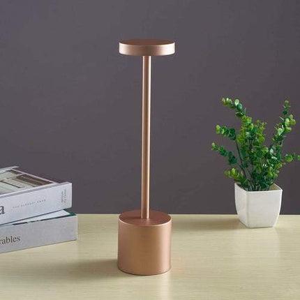 Nordic I-shaped Bedroom LED Touch Bar Lamp for Modern Home Decoration.