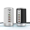 6-port Cylindrical Adapter