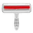 FurAway 2-Way Pet Hair Remover with ergonomic handle and red lint roller for removing pet hair from furniture and carpets